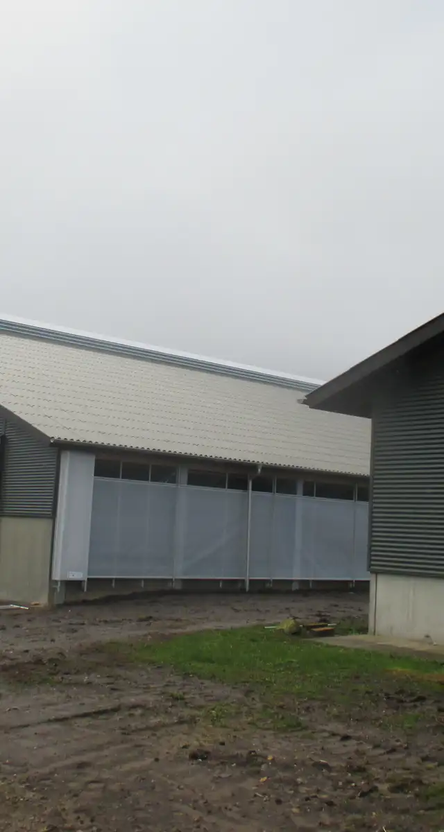 Ny kostald i Hovborg