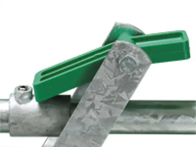 Vippepal i plast til kødkvæg